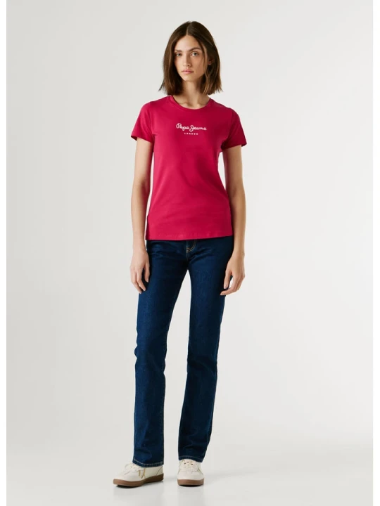 Zdjęcie produktu Pepe Jeans Koszulka "New Virgina" w kolorze czerwonym rozmiar: L