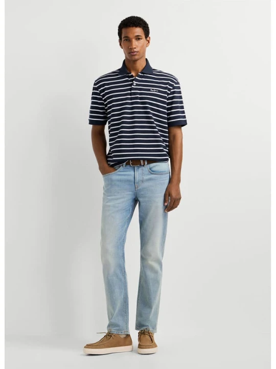 Zdjęcie produktu Pepe Jeans Koszulka polo "Monty" w kolorze granatowym rozmiar: XL