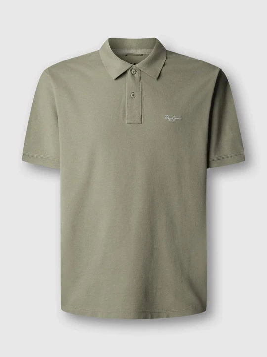 Zdjęcie produktu Pepe Jeans Koszulka polo "Oscar" w kolorze khaki rozmiar: XXL