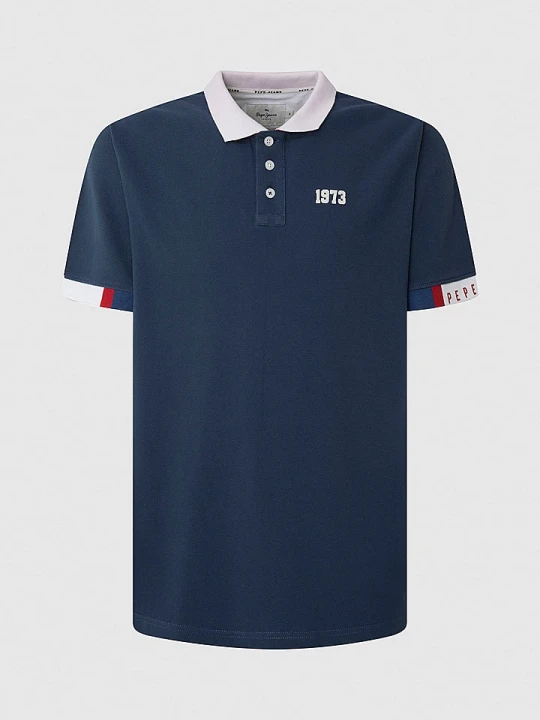 Zdjęcie produktu Pepe Jeans Koszulka polo w kolorze granatowym rozmiar: M