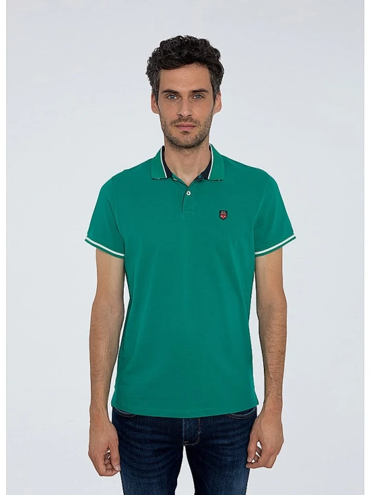 Zdjęcie produktu Pepe Jeans Koszulka polo w kolorze zielonym rozmiar: S