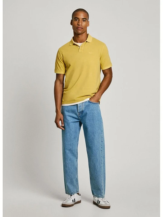 Zdjęcie produktu Pepe Jeans Koszulka polo w kolorze żółtym rozmiar: XS