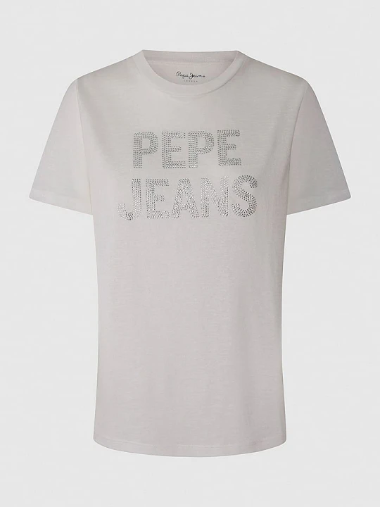 Zdjęcie produktu Pepe Jeans Koszulka w kolorze białym rozmiar: M