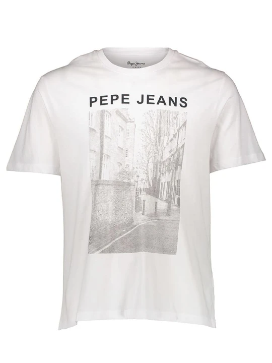 Zdjęcie produktu Pepe Jeans Koszulka w kolorze białym rozmiar: L