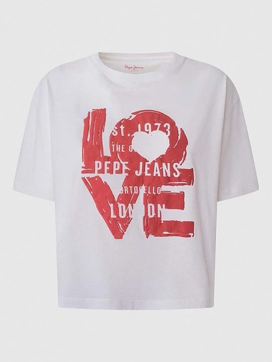 Zdjęcie produktu Pepe Jeans Koszulka w kolorze białym rozmiar: XS
