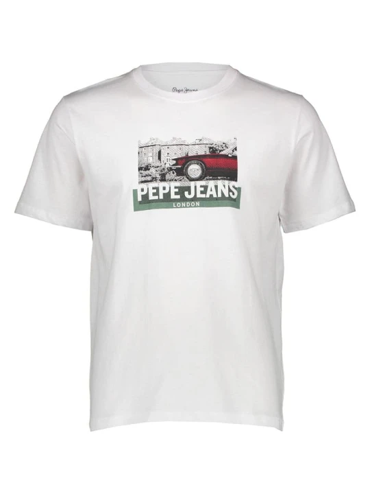 Zdjęcie produktu Pepe Jeans Koszulka w kolorze białym rozmiar: L