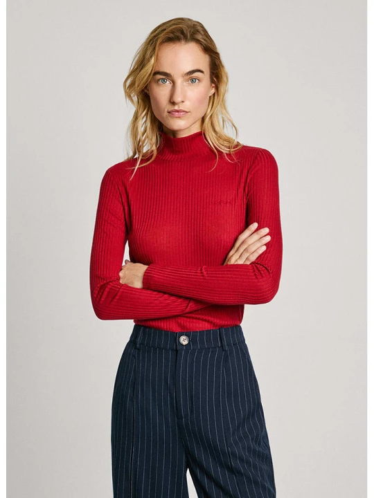 Zdjęcie produktu Pepe Jeans Koszulka w kolorze czerwonym rozmiar: L