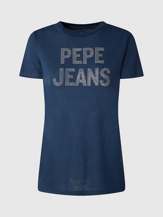 Zdjęcie produktu Pepe Jeans Koszulka w kolorze granatowym rozmiar: XS