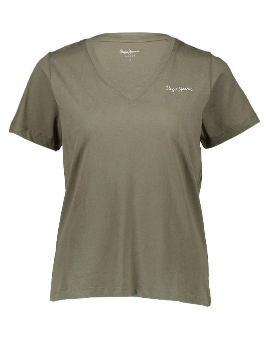 Zdjęcie produktu Pepe Jeans Koszulka w kolorze khaki rozmiar: M