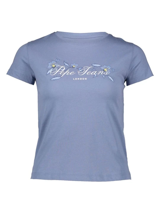 Zdjęcie produktu Pepe Jeans Koszulka w kolorze niebieskim rozmiar: XS