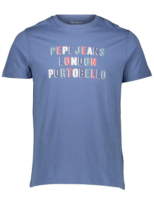 Zdjęcie produktu Pepe Jeans Koszulka w kolorze niebieskim rozmiar: S