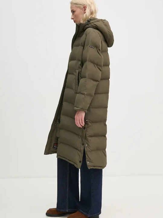 Zdjęcie produktu Pepe Jeans kurtka BIBI LONG zielony