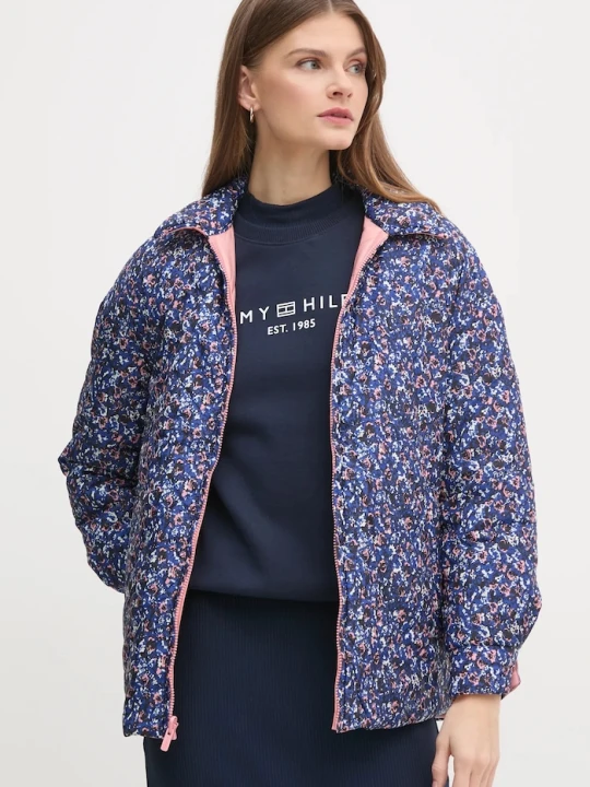 Zdjęcie produktu Pepe Jeans kurtka dwustronna FLEUR DAILY różowy