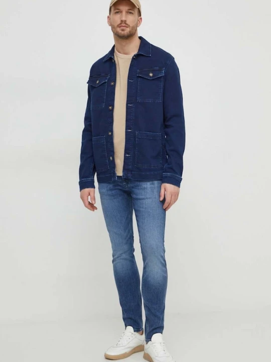 Zdjęcie produktu Pepe Jeans kurtka jeansowa BINGHAM GDG granatowy