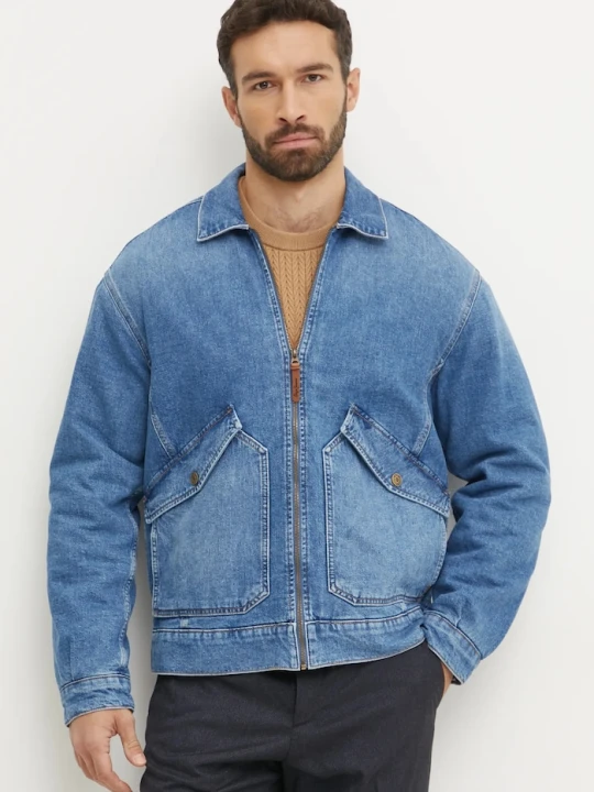 Zdjęcie produktu Pepe Jeans kurtka jeansowa EMMETT AZURE niebieski