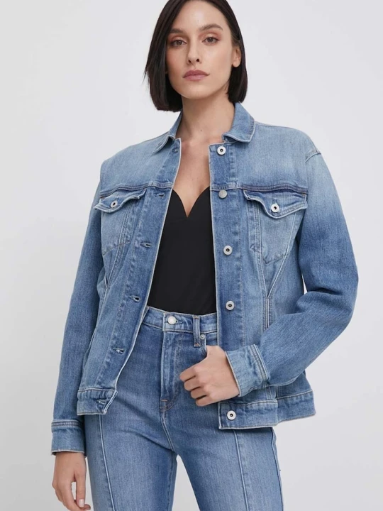 Zdjęcie produktu Pepe Jeans kurtka jeansowa FREYA niebieski