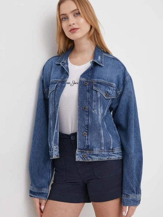 Zdjęcie produktu Pepe Jeans kurtka jeansowa RELAXED JACKET niebieski