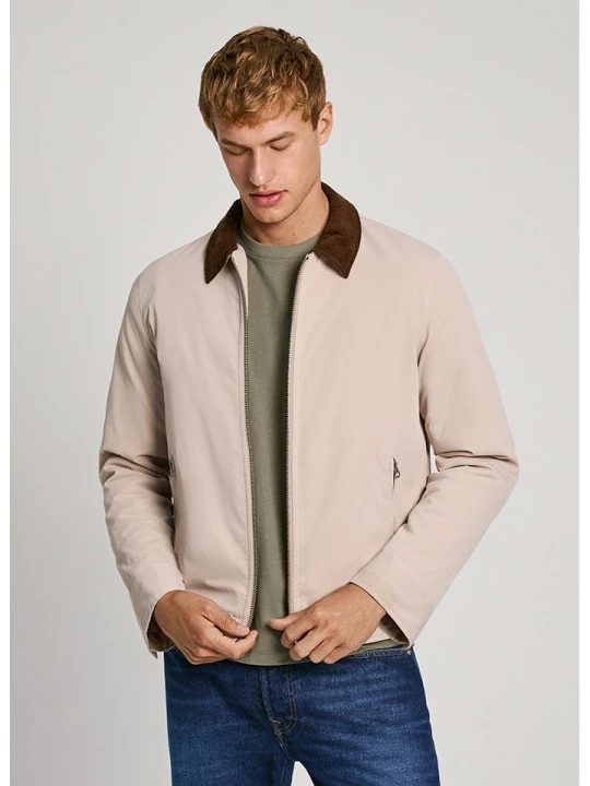 Zdjęcie produktu Pepe Jeans Kurtka przejściowa "Tarrington" w kolorze beżowym rozmiar: S