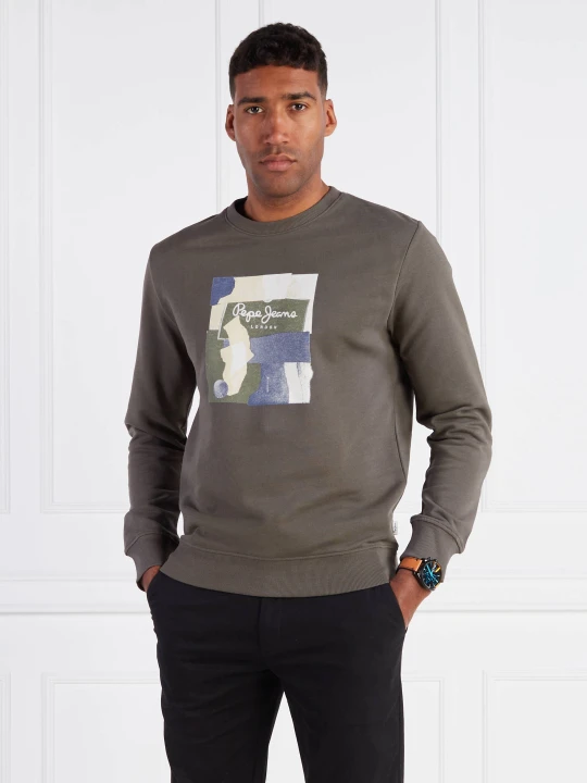 Zdjęcie produktu Pepe Jeans London Bluza OLDWIVE CREW | Regular Fit khaki