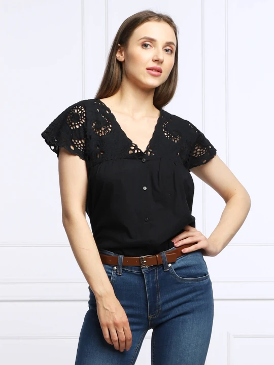Zdjęcie produktu Pepe Jeans London Bluzka NARA | Regular Fit czarny