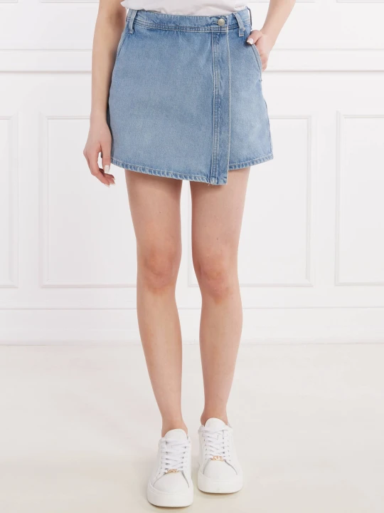 Zdjęcie produktu Pepe Jeans London Jeansowe spódnico-spodnie niebieski