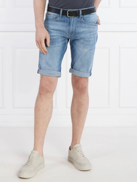 Zdjęcie produktu Pepe Jeans London Jeansowe szorty | Straight fit niebieski