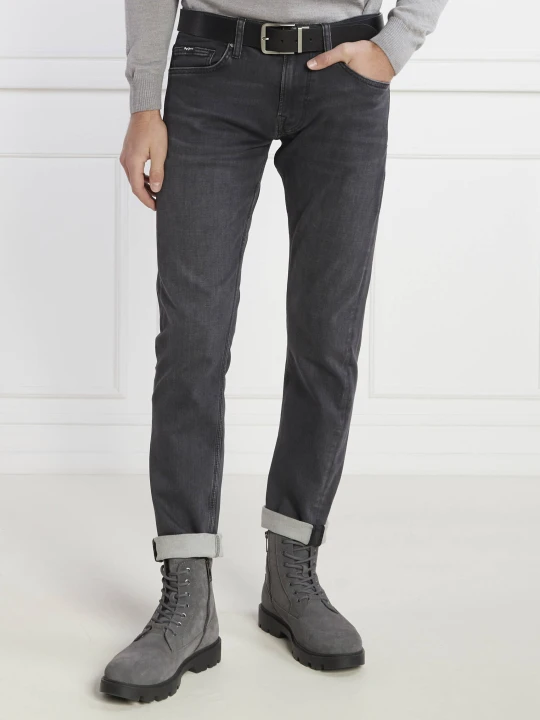 Zdjęcie produktu Pepe Jeans London Jeansy GYMDIGo | Slim Fit grafitowy