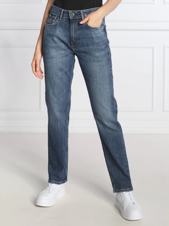 Zdjęcie produktu Pepe Jeans London Jeansy MARY | Regular Fit | high waist niebieski