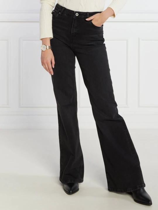 Zdjęcie produktu Pepe Jeans London Jeansy WILLA | flare fit | high waist grafitowy
