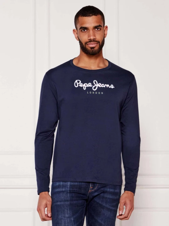 Zdjęcie produktu Pepe Jeans London Longsleeve | Regular Fit granatowy