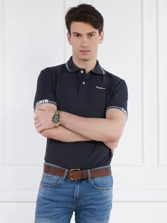 Zdjęcie produktu Pepe Jeans London Polo HARLEY | Regular Fit granatowy