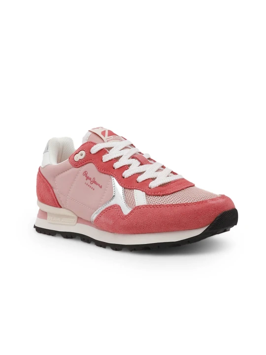 Zdjęcie produktu Pepe Jeans London Skórzane sneakersy różowy