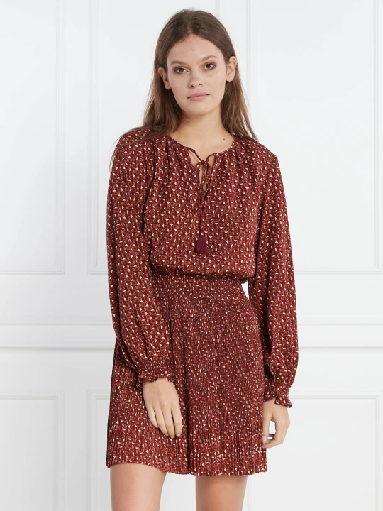 Zdjęcie produktu Pepe Jeans London Sukienka Katri bordowy