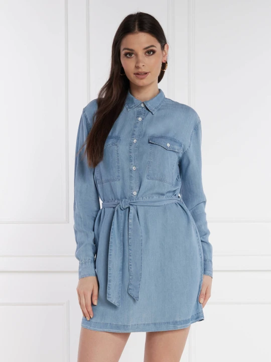 Zdjęcie produktu Pepe Jeans London Sukienka z paskiem ERINE niebieski