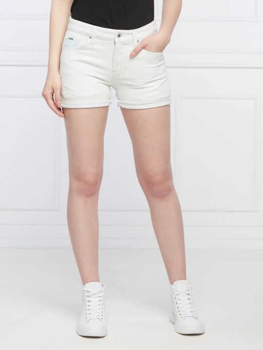 Zdjęcie produktu Pepe Jeans London Szorty MABLE | Regular Fit biały
