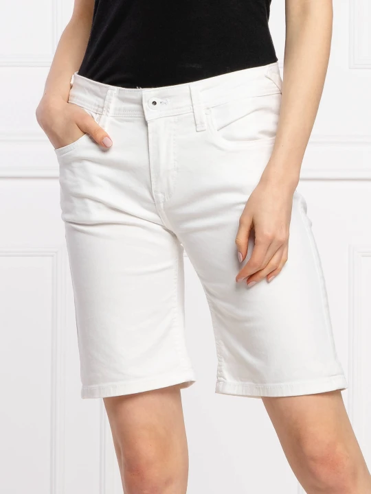 Zdjęcie produktu Pepe Jeans London Szorty POPPY | Regular Fit biały