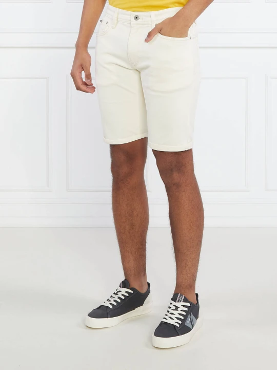 Zdjęcie produktu Pepe Jeans London Szorty STANLEY | Tapered fit | denim ecru