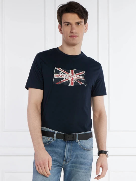 Zdjęcie produktu Pepe Jeans London T-shirt CLAG | Regular Fit granatowy