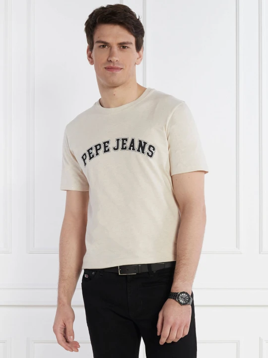 Zdjęcie produktu Pepe Jeans London T-shirt CLEMENT | Regular Fit beżowy
