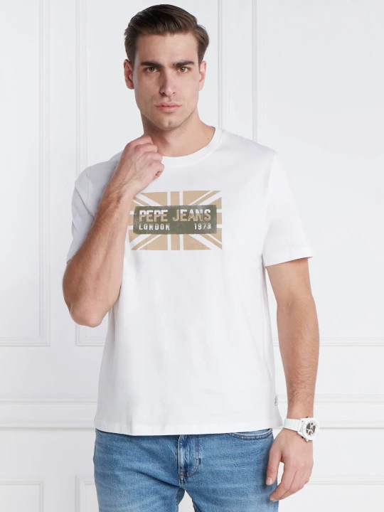Zdjęcie produktu Pepe Jeans London T-shirt credick biały