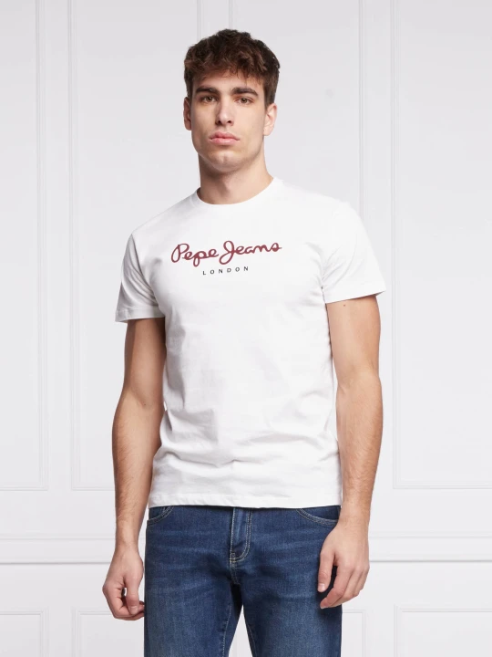 Zdjęcie produktu Pepe Jeans London T-shirt Eggo | Regular Fit biały