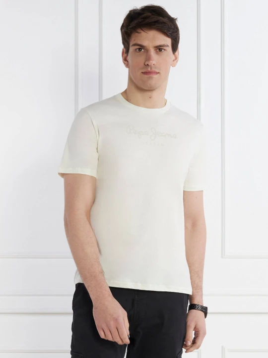 Zdjęcie produktu Pepe Jeans London T-shirt Eggo | Regular Fit ecru