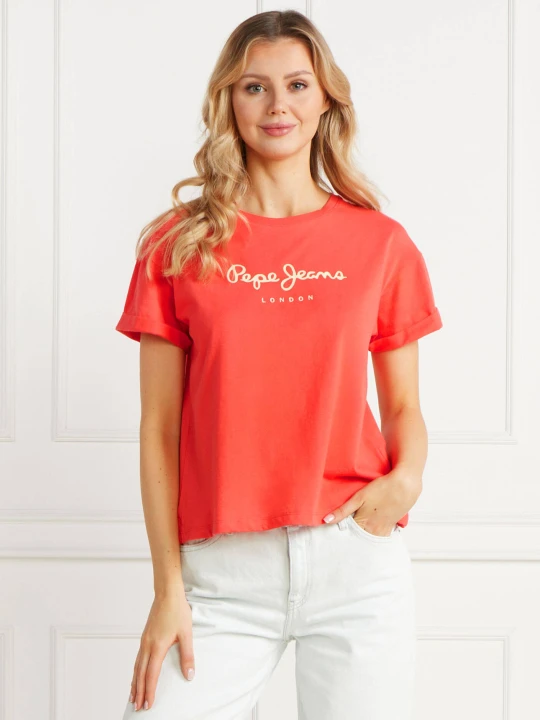 Zdjęcie produktu Pepe Jeans London T-shirt HELGA | Regular Fit czerwony