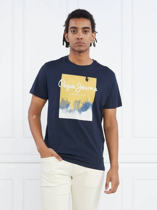 Zdjęcie produktu Pepe Jeans London T-shirt | Regular Fit granatowy
