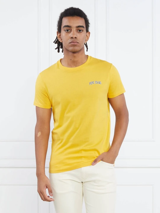 Zdjęcie produktu Pepe Jeans London T-shirt | Regular Fit musztardowy