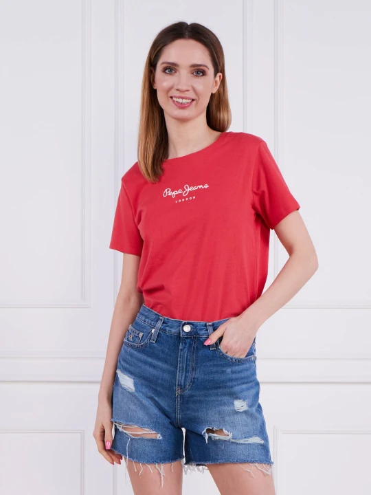 Zdjęcie produktu Pepe Jeans London T-shirt | Regular Fit czerwony