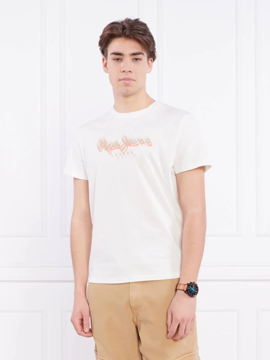 Zdjęcie produktu Pepe Jeans London T-shirt RICHME | Regular Fit biały