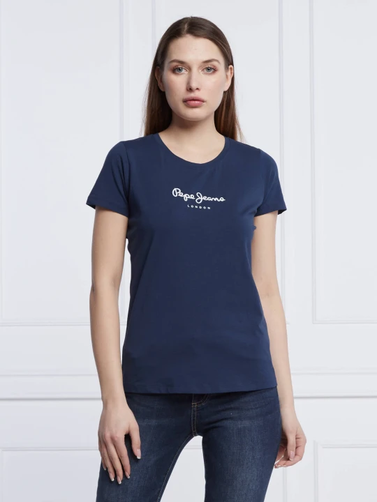 Zdjęcie produktu Pepe Jeans London T-shirt | Slim Fit granatowy