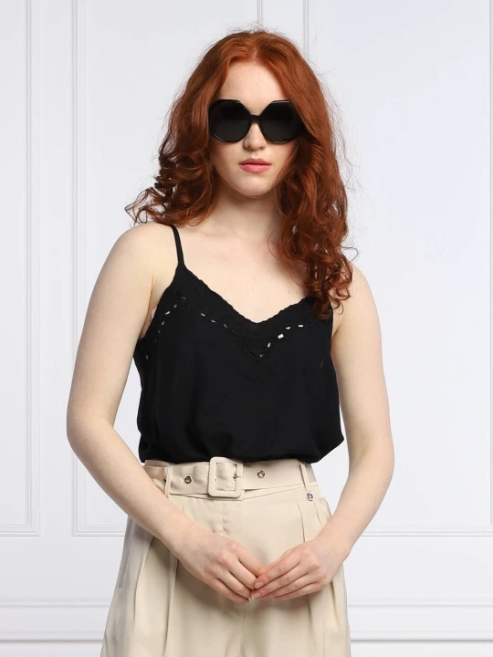Zdjęcie produktu Pepe Jeans London Top | Regular Fit czarny