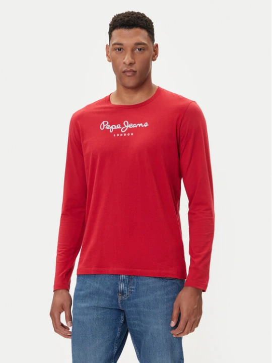 Zdjęcie produktu Pepe Jeans Longsleeve Eggo Long N PM5010135 Czerwony Regular Fit